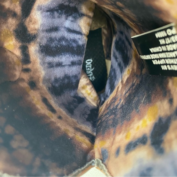 Laredo Leather Cross Wing Brantley Snip Toe Cowgirl Western Boot Womens 8 Tan - Picture 13 of 13